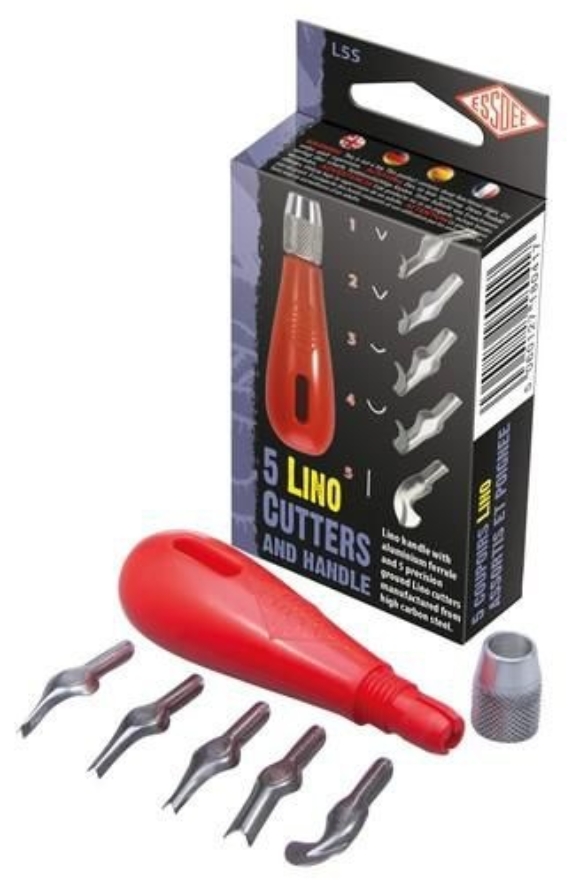 L5 S 5 ESSDEE lino cutters handle styles 1 5