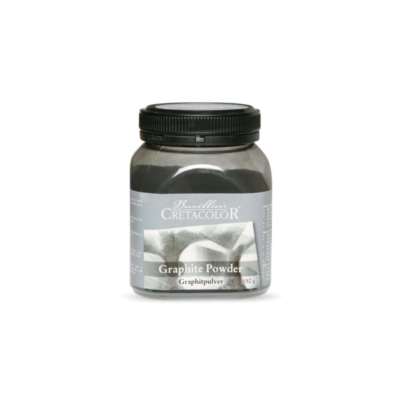 Grafietpoeder fijn gemalen CRETACOLOR 150g
