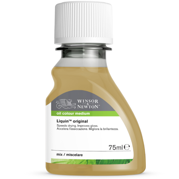 Sneldrogend olieverfmedium alkydhars Winsor Newton LIQUIN Original WN OIL ADDITIVE LIQUIN 75 ML 884955016404 v1