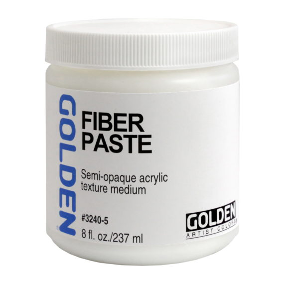 Vezelpasta halfdekkende textuurpasta voor acryl GOLDEN Artist Colors 237ml 0003240 5
