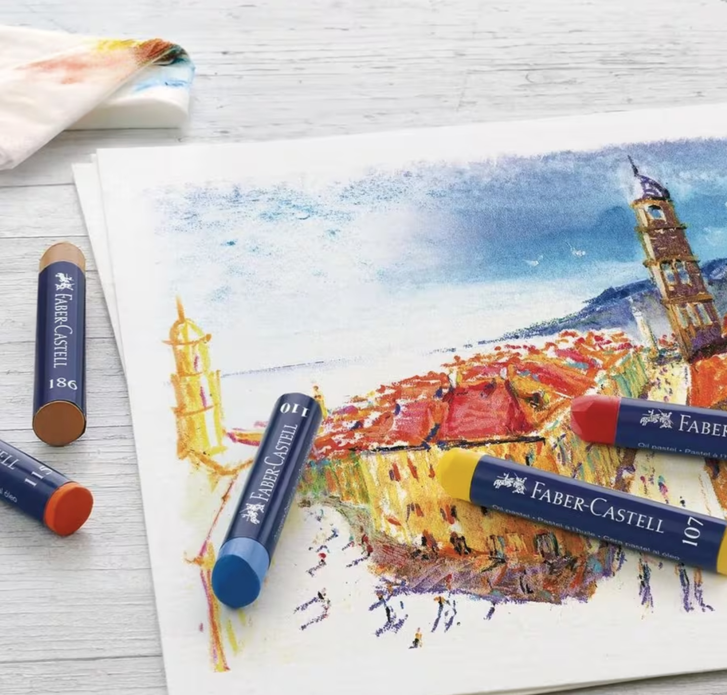 Heldere oliepastel Faber Castell Creative Studio SFEER II