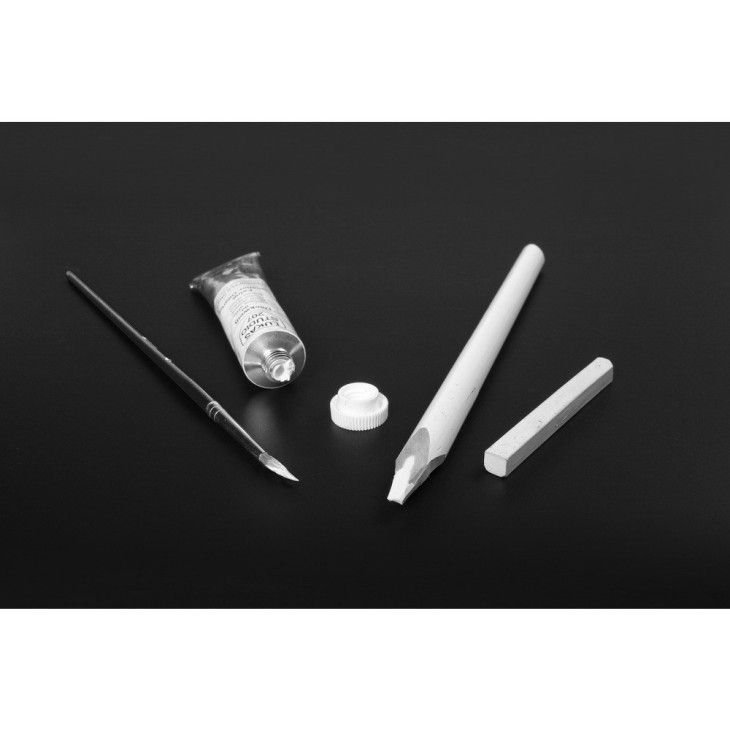 Gelijmd zwart tekenblok Clairefontaine CARB ON 120g 20 vellen sfeer I