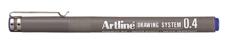 Pigment liner Artline drawing system 04 blauw